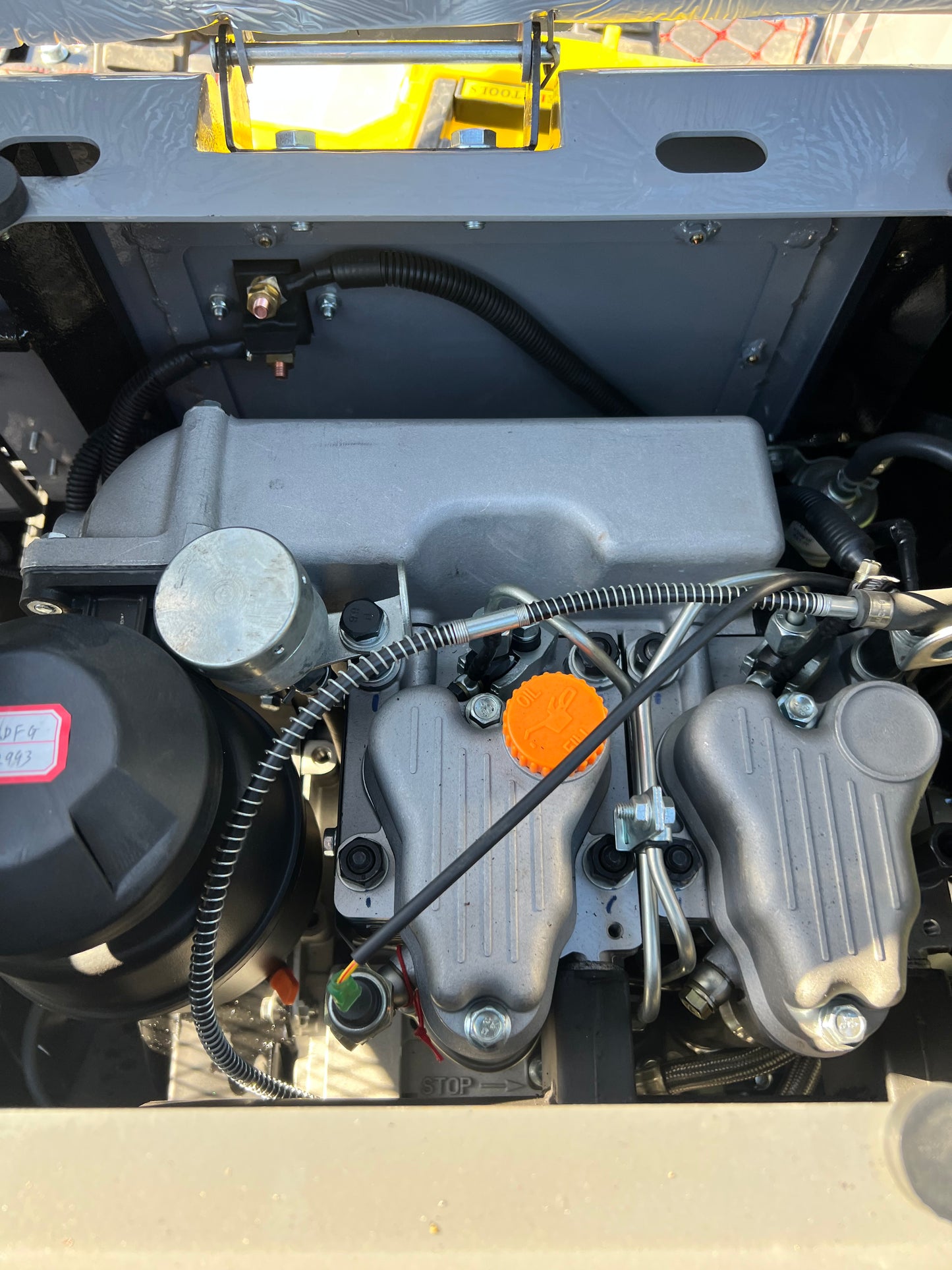 MiniEscavatore 12Q RSV Motore Koop Bicilindrico